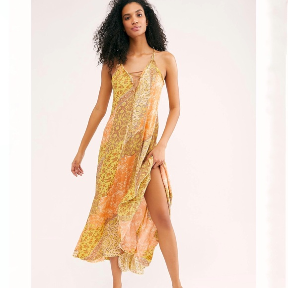Free People Dresses & Skirts - NWT Free People Work of Art Ruffled Maxi Dress
